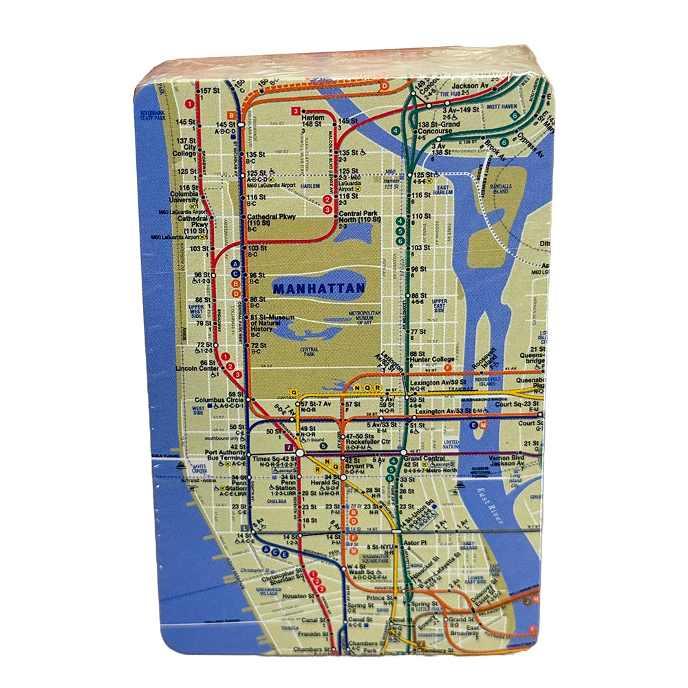 Subway Map Playing Cards