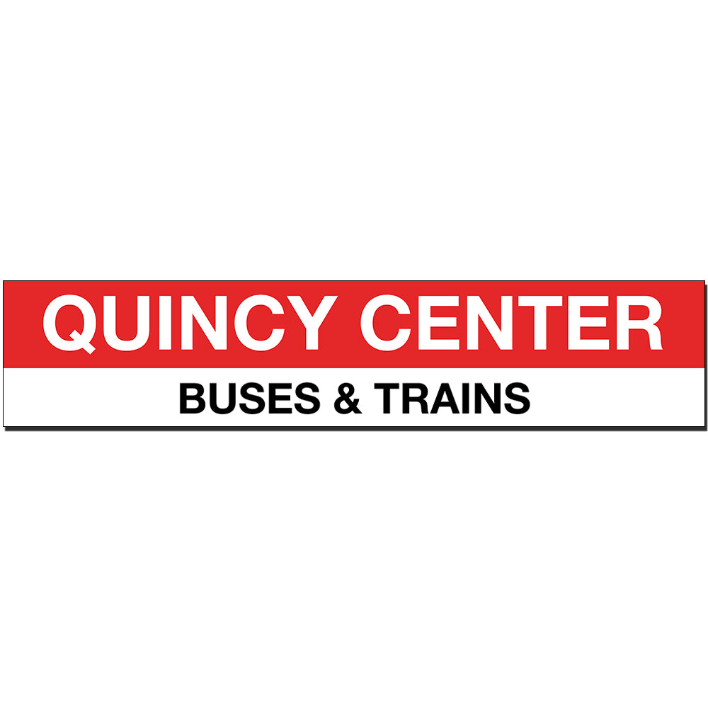 Quincy Center Sign