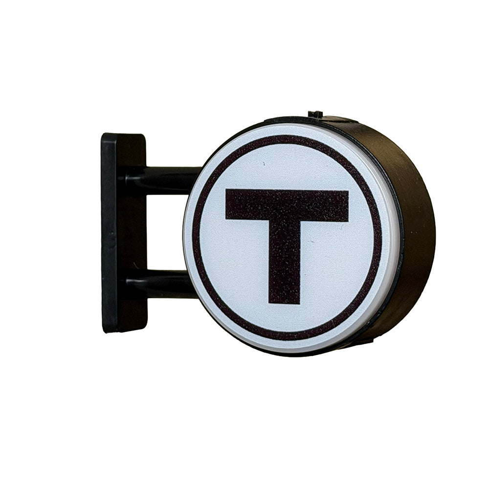 MBTA Logo LED Magnet