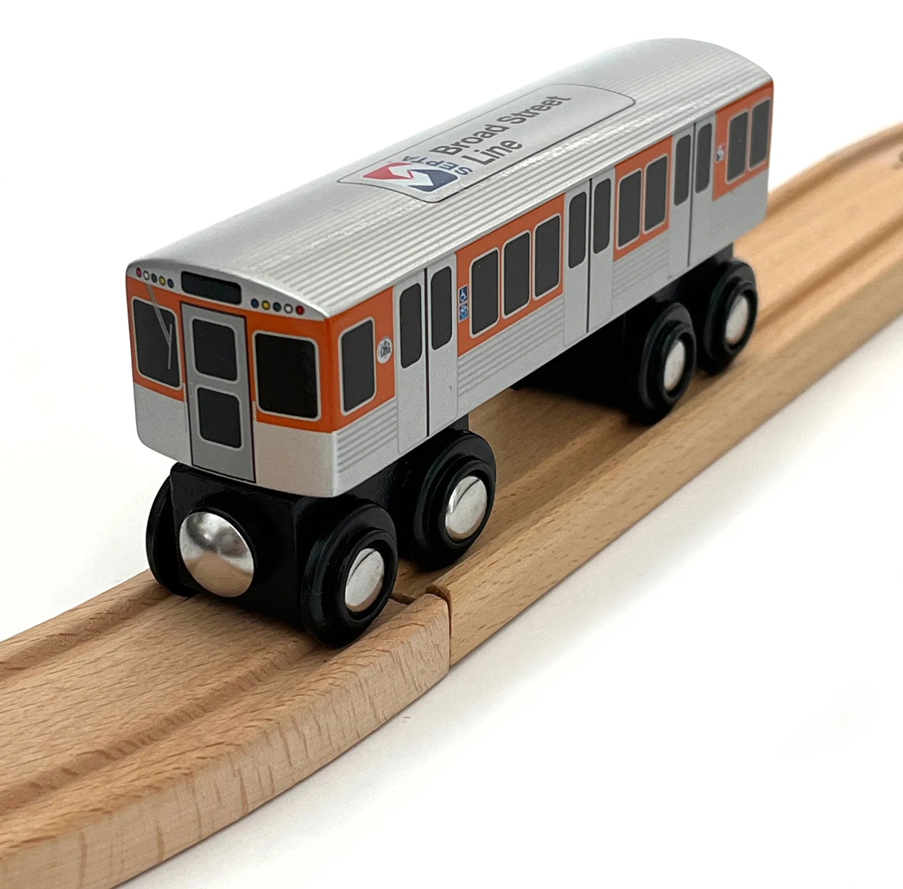 SEPTA Broad Street Line Wooden Train – Transit Gifts SEPTA Broad Street Line Wooden Train – Transit Gifts