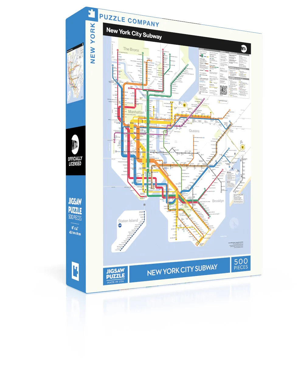 New York Subway Map Puzzle