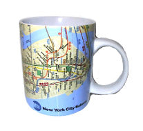 Subway Map Mug
