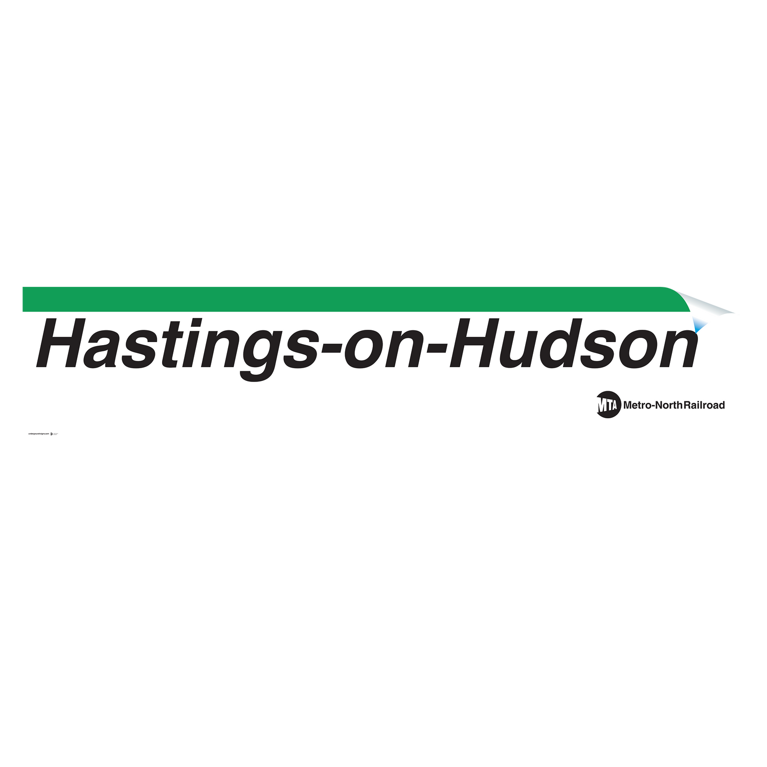 Hastings-on-Hudson Sign
