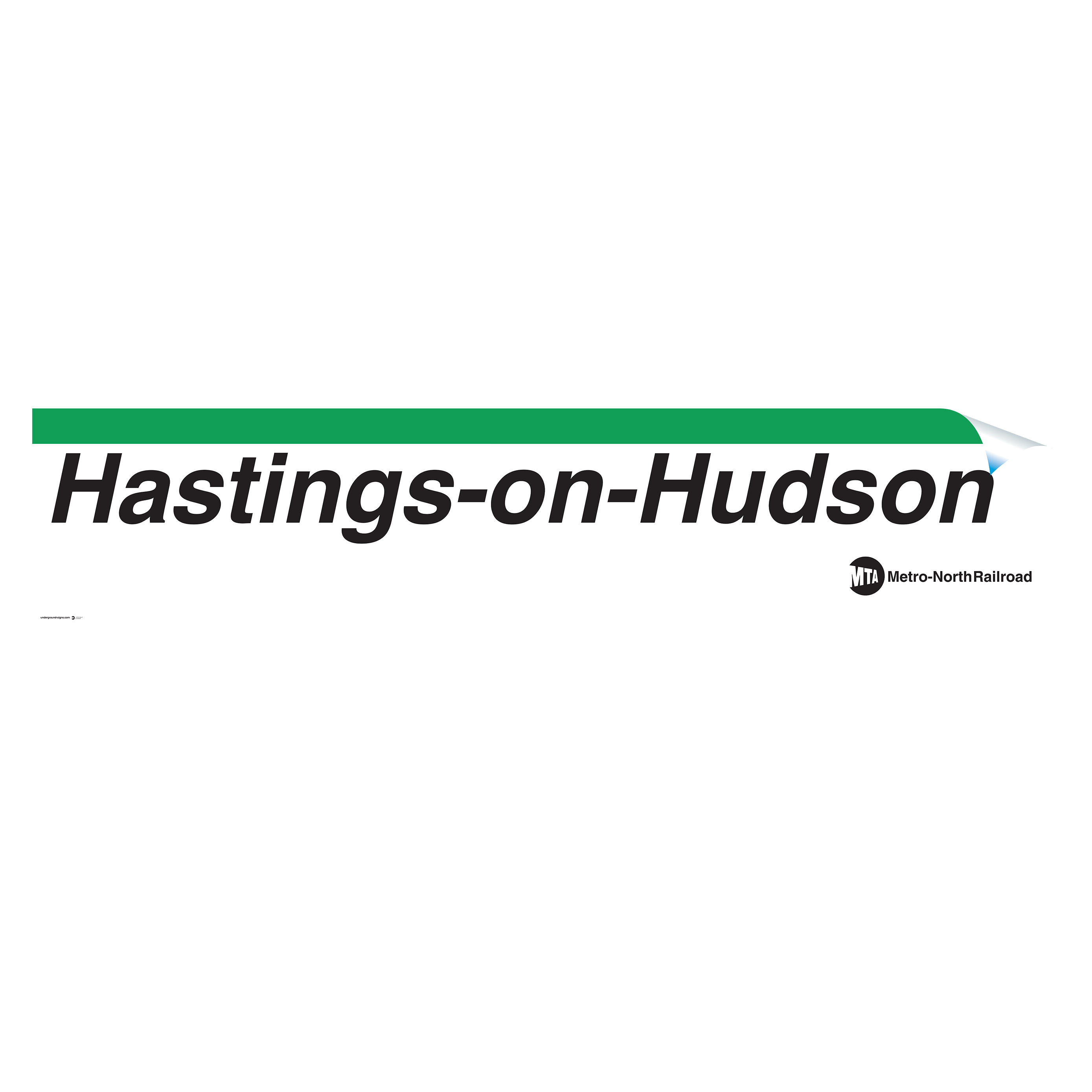 Hastings-on-Hudson Sign