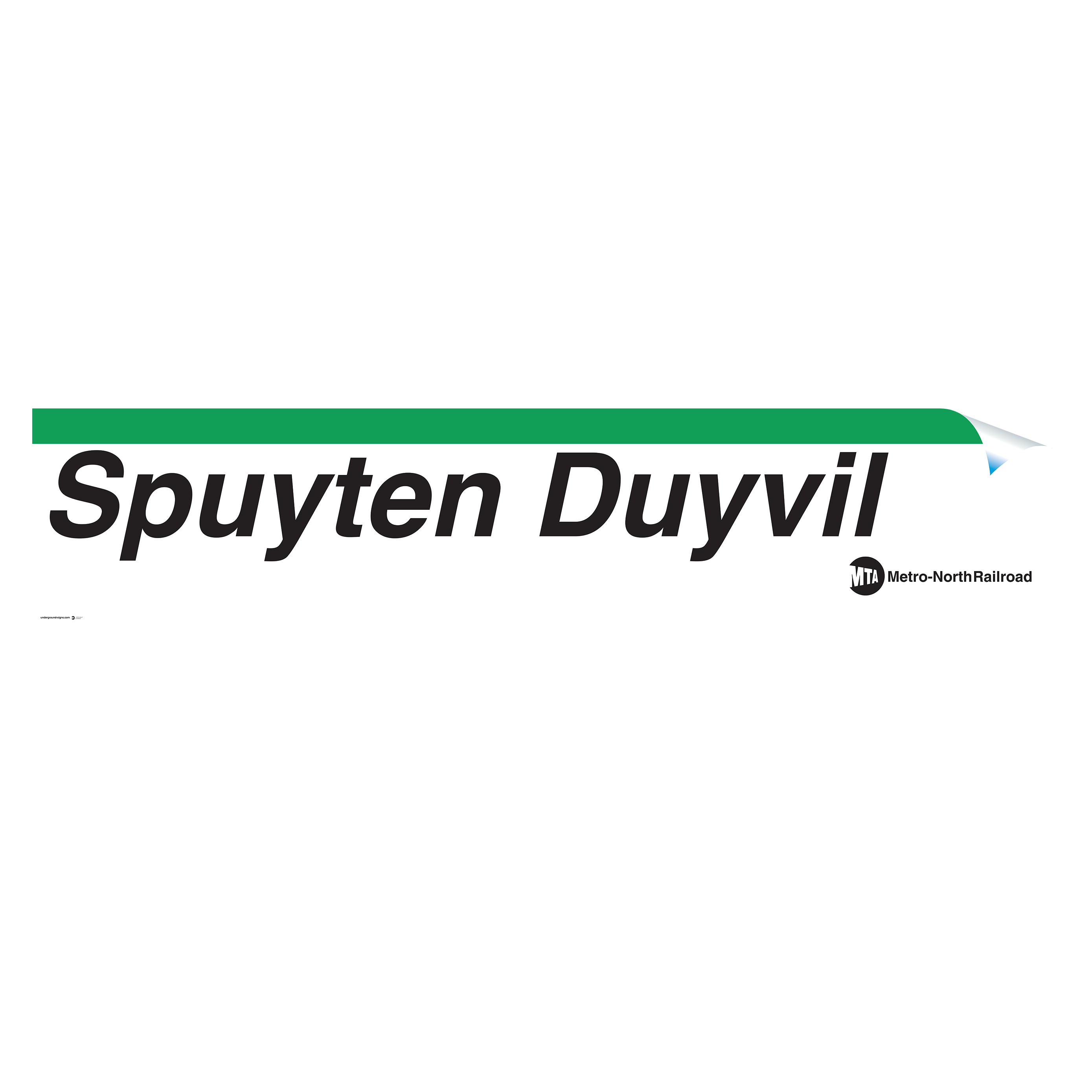 Spuyten Duyvil Sign