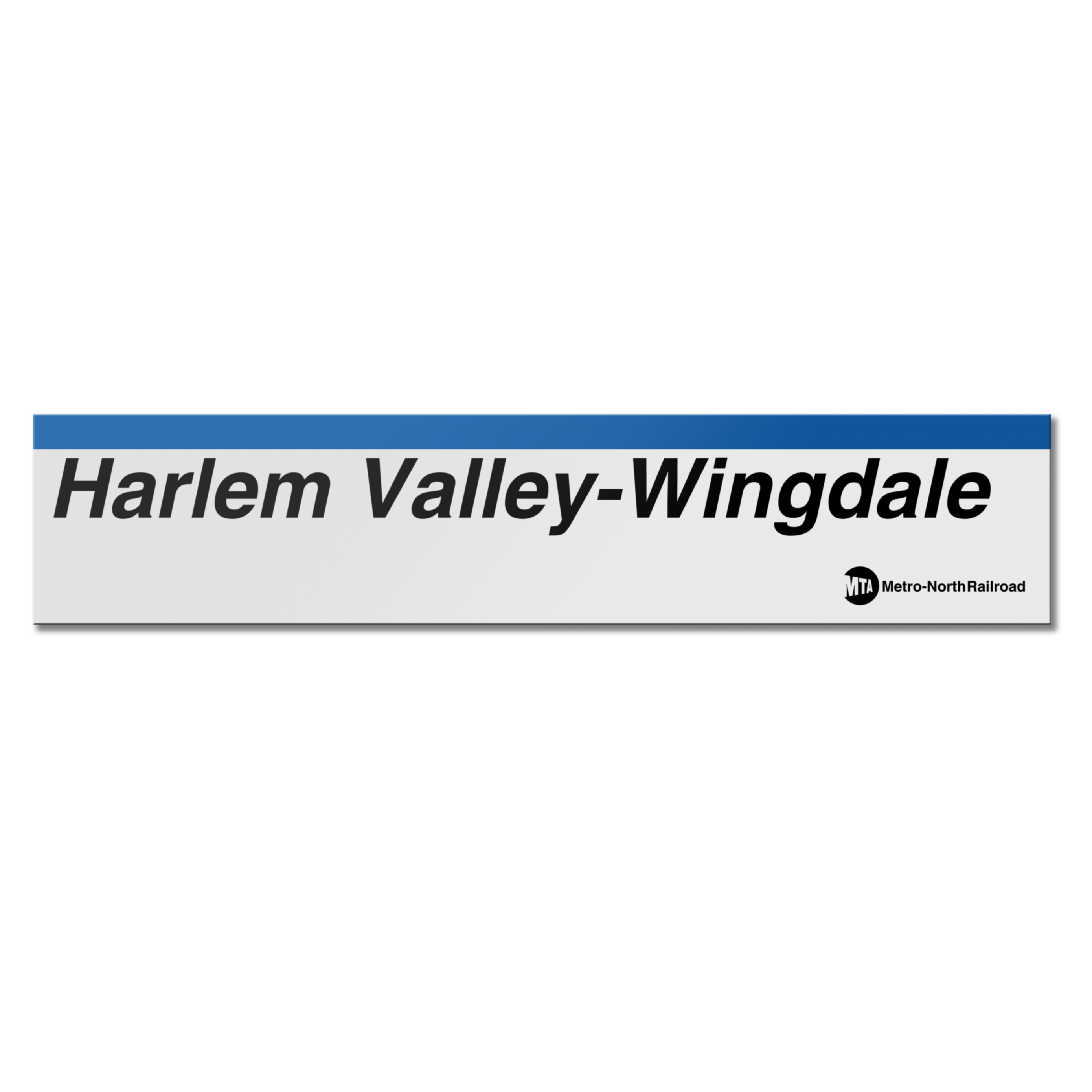 Harlem Valley-Wingdale Sign