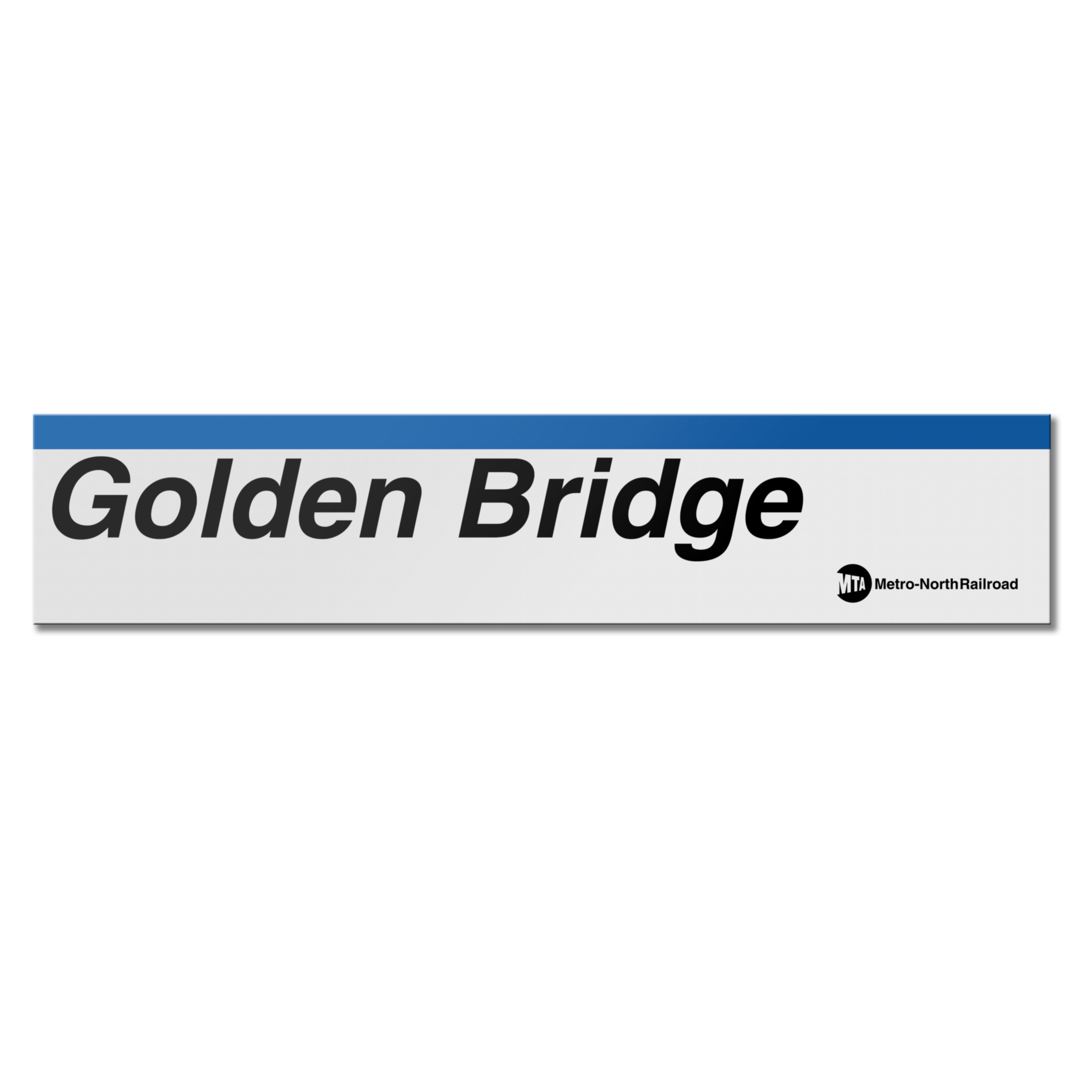 Goldens Bridge Sign