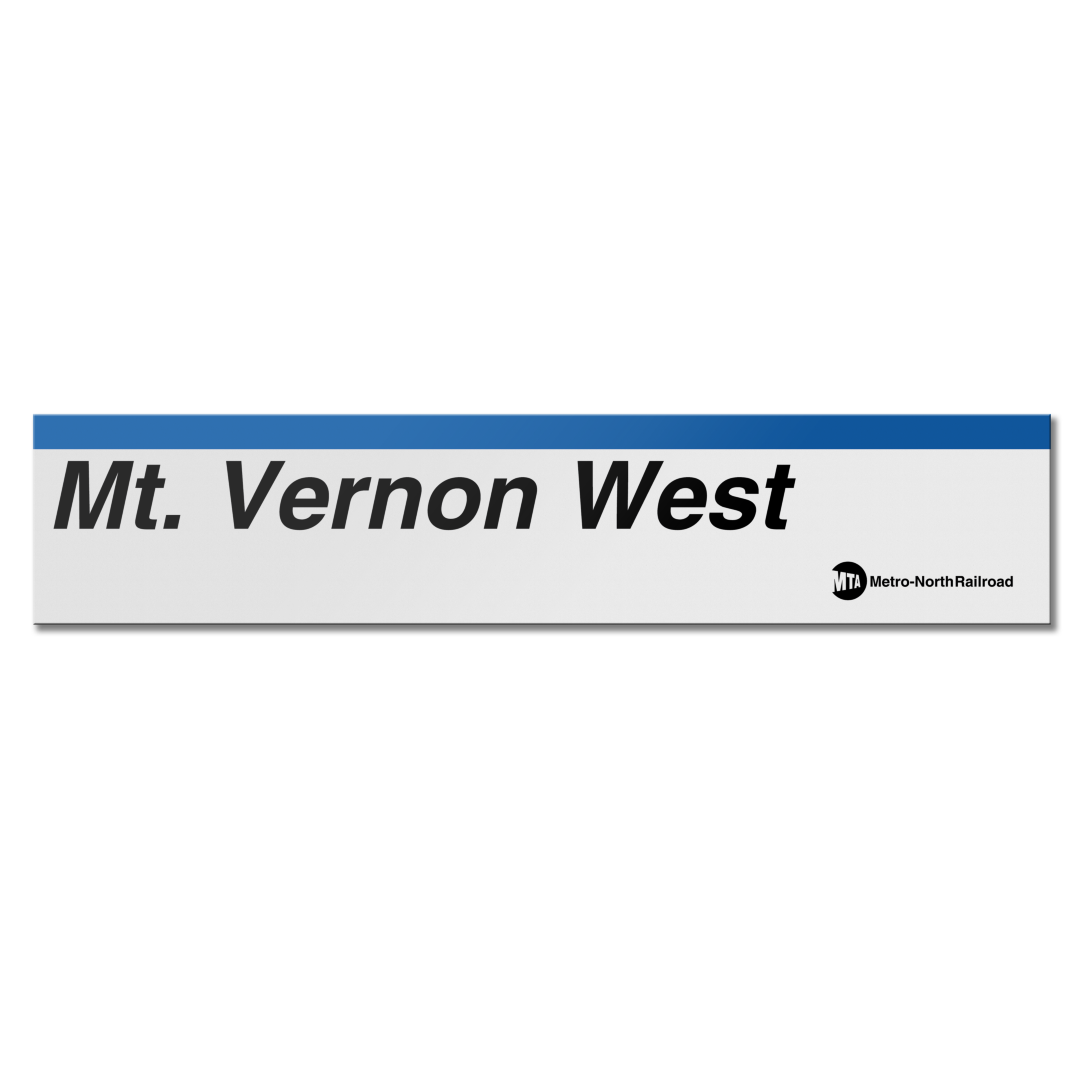 Mount Vernon West Sign