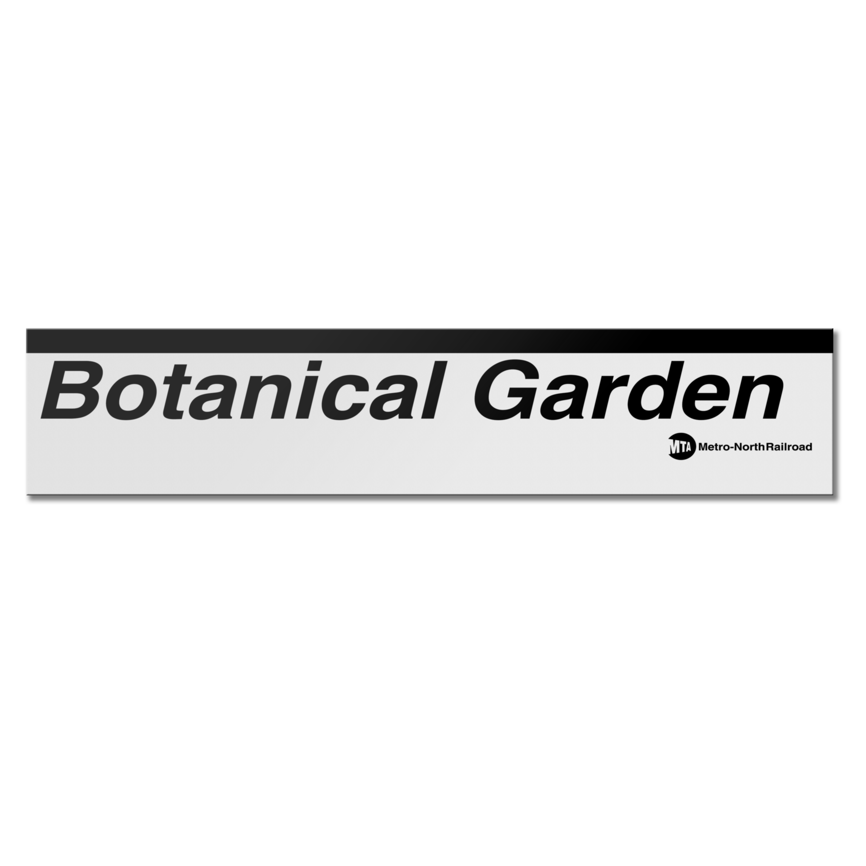 Botanical Garden Sign