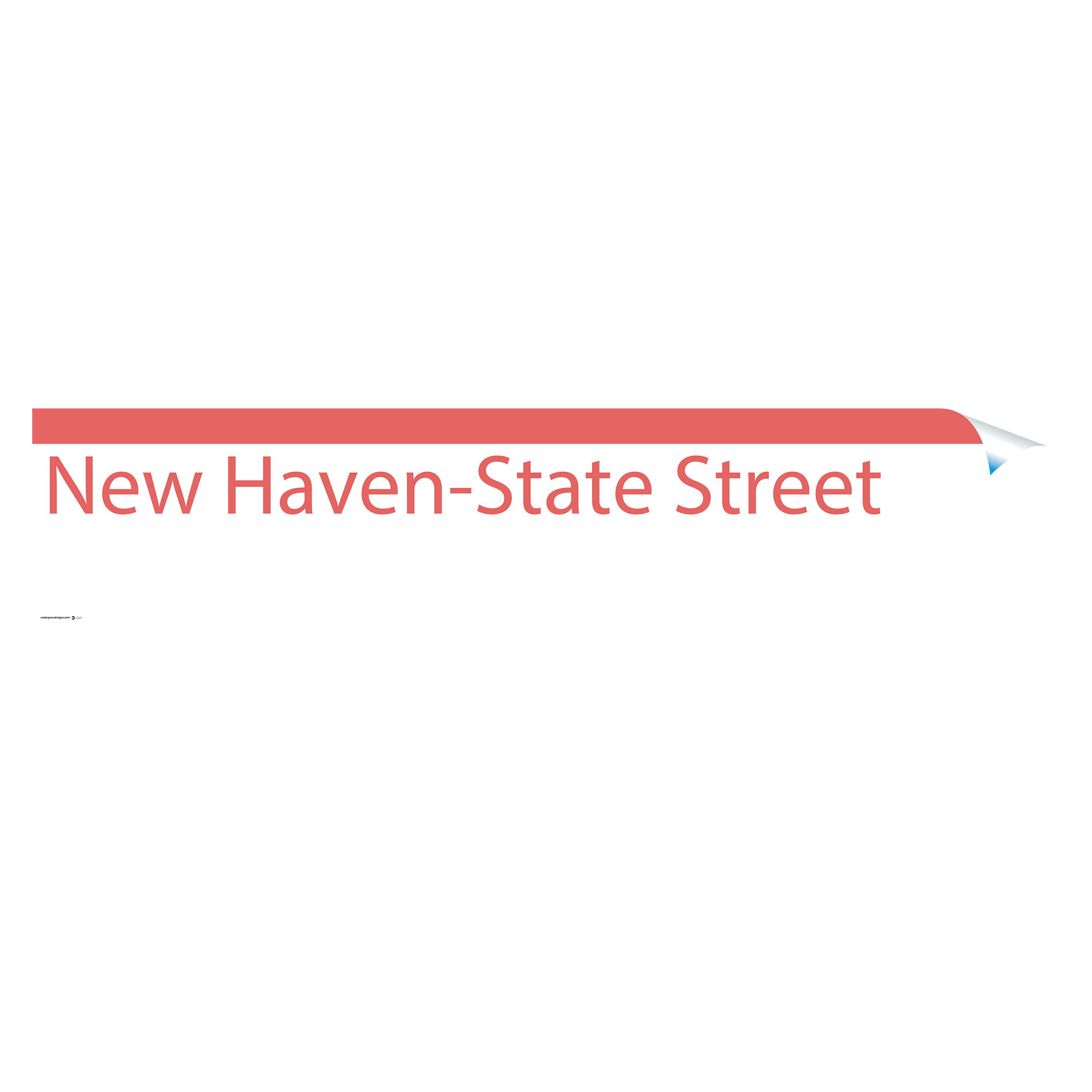 New Haven - State Street Sign
