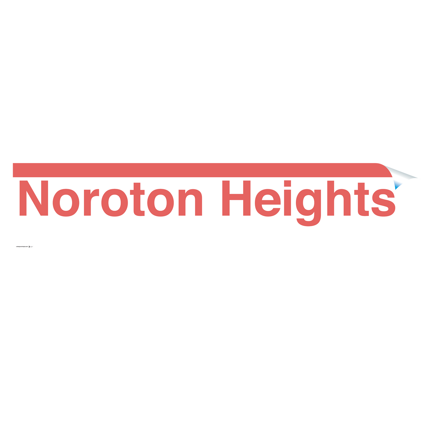 Noroton Heights Sign