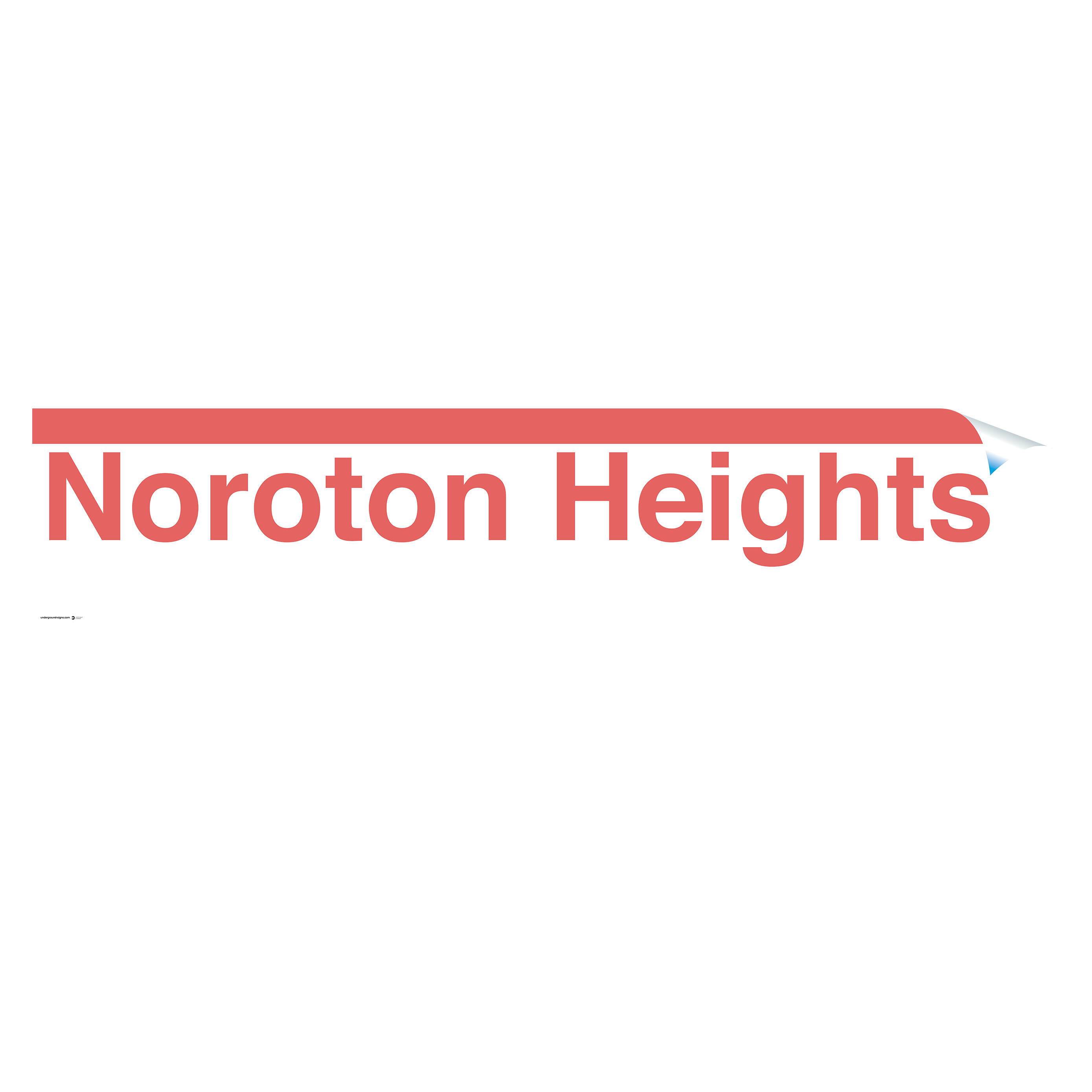 Noroton Heights Sign