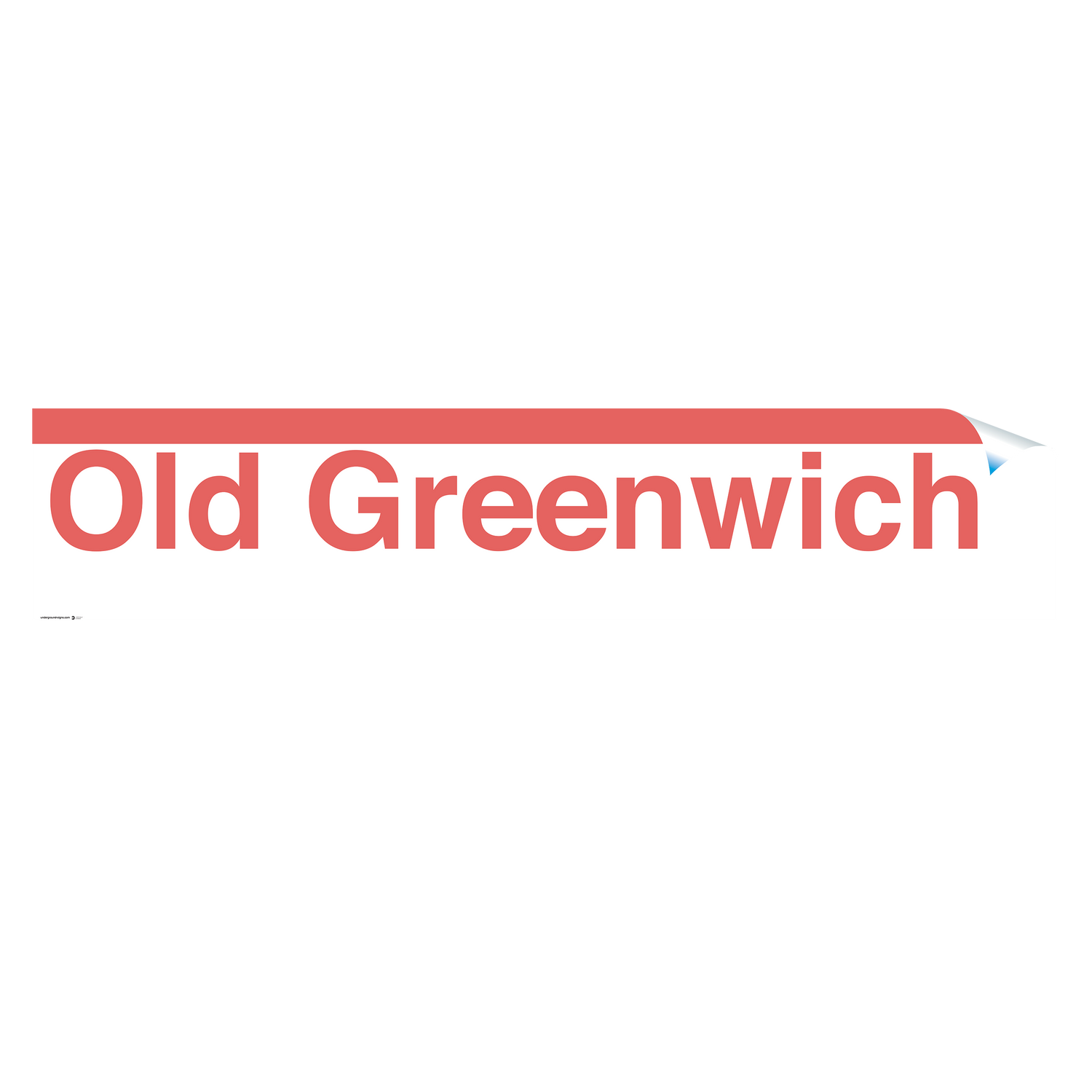 Old Greenwich Sign