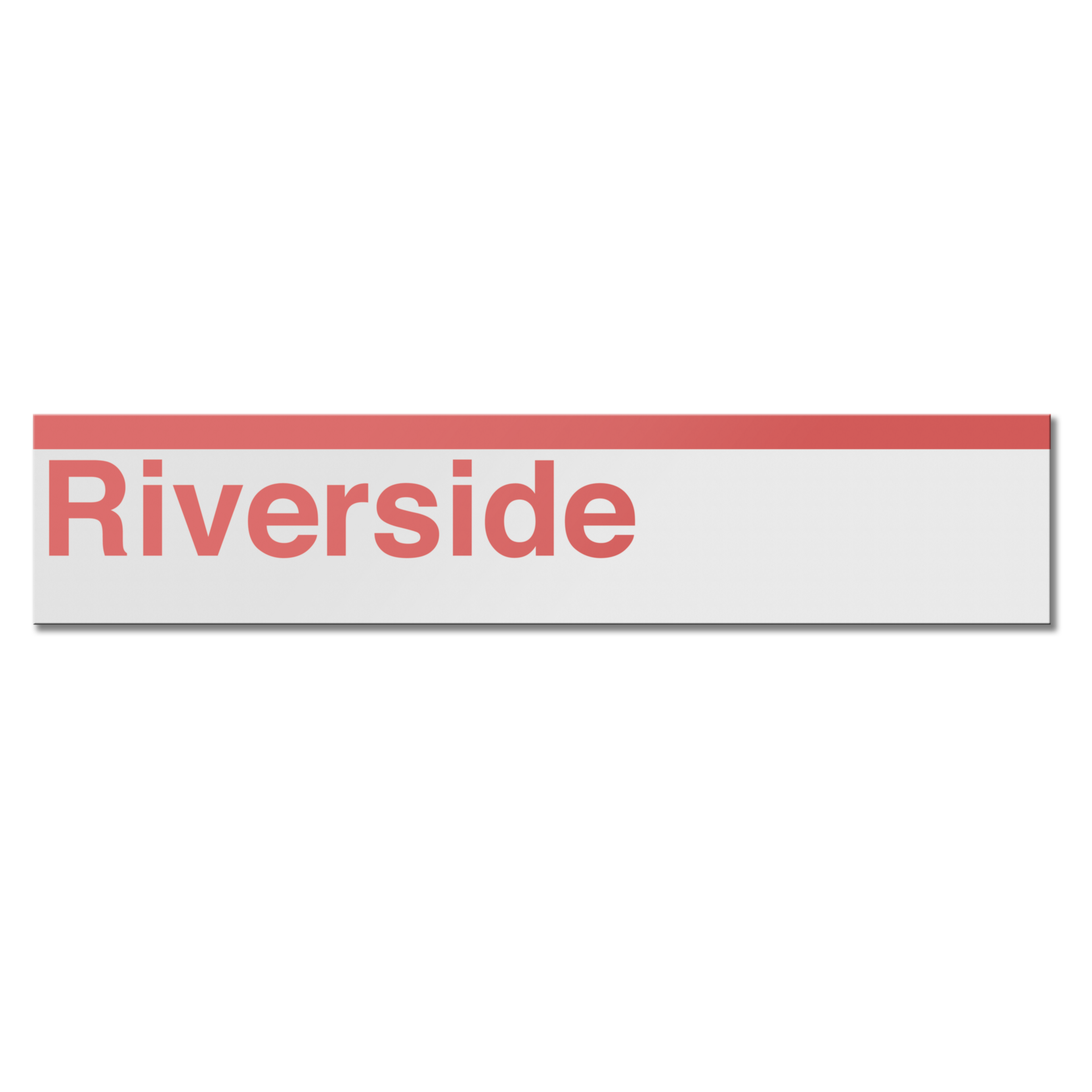 Riverside Sign