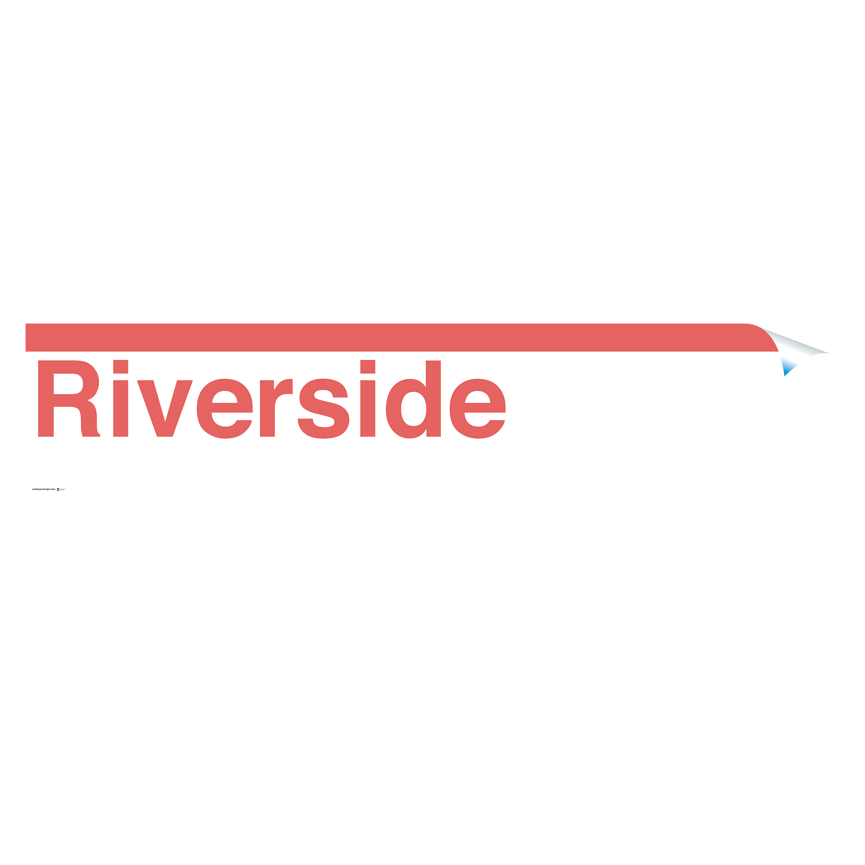 Riverside Sign