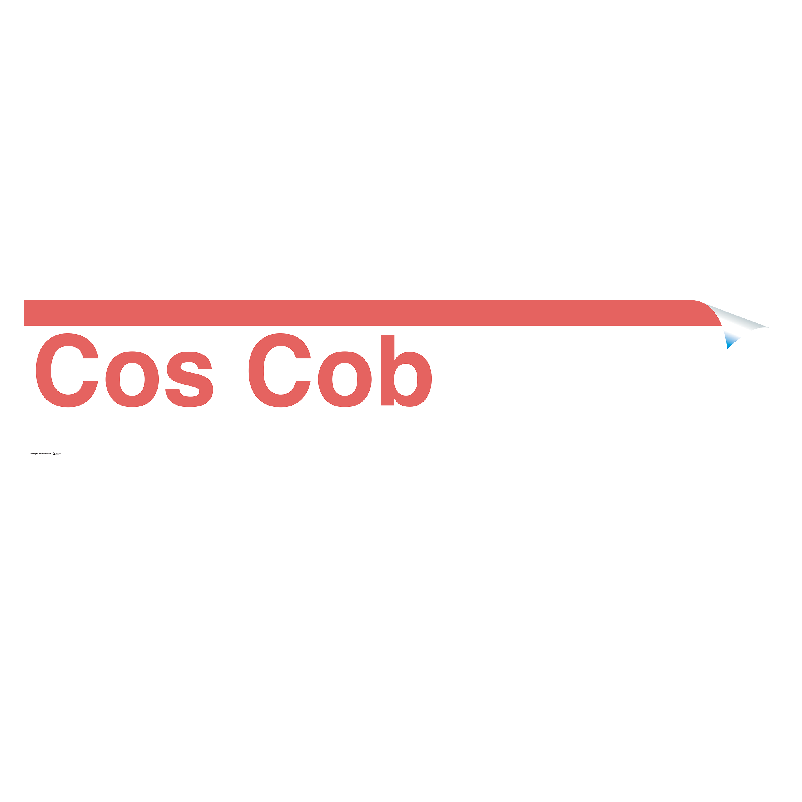 Cos Cob Sign