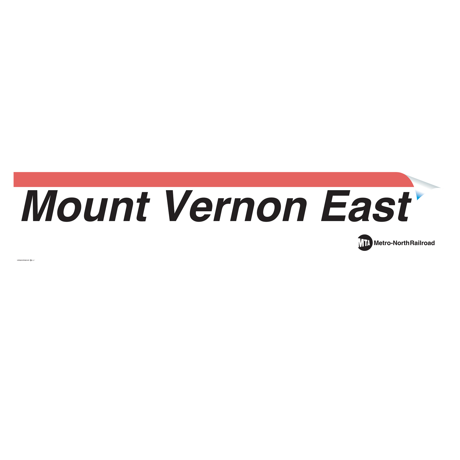 Mount Vernon East Sign
