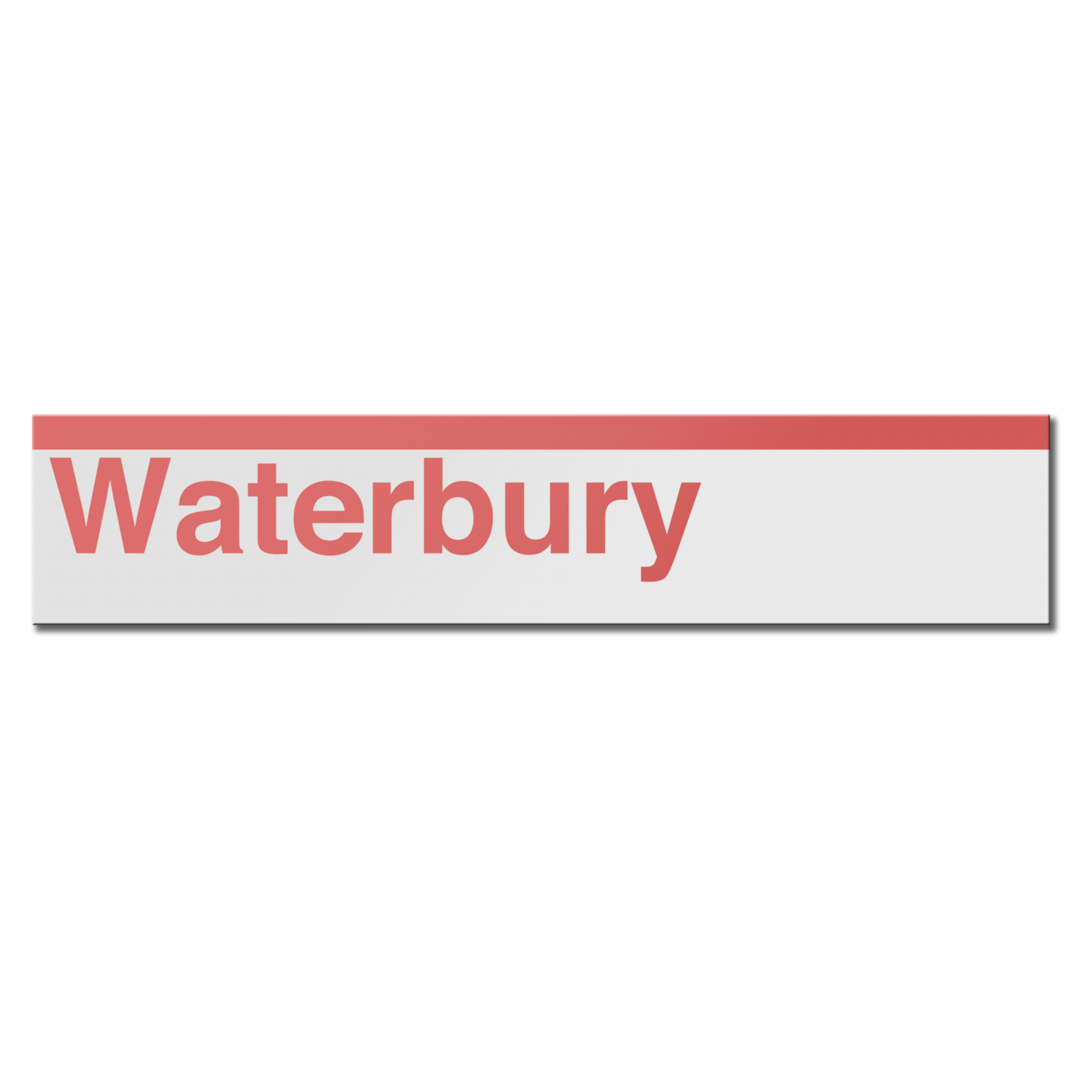 Waterbury Sign