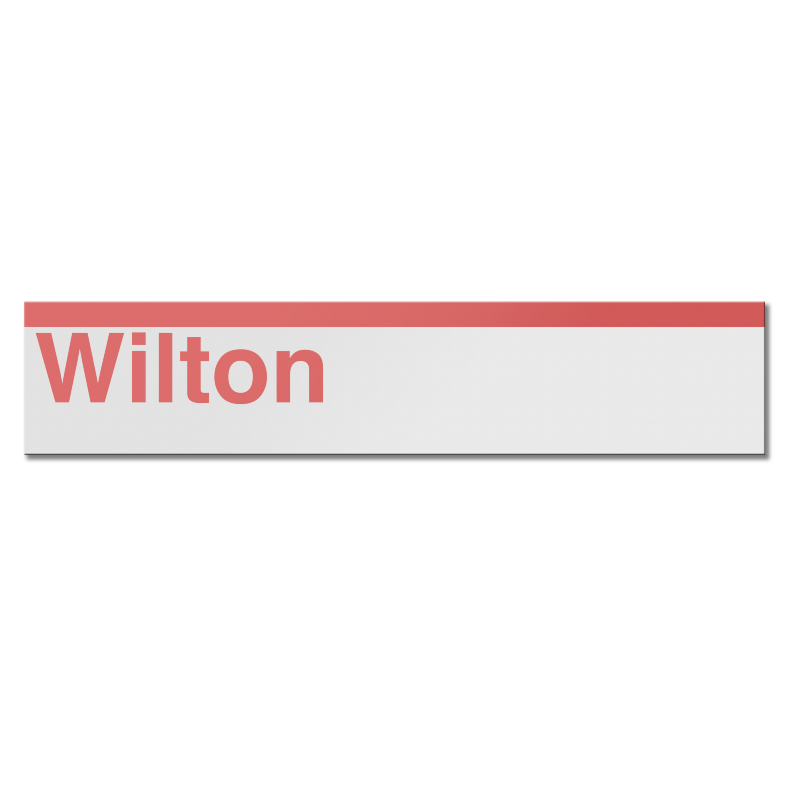 Wilton Sign