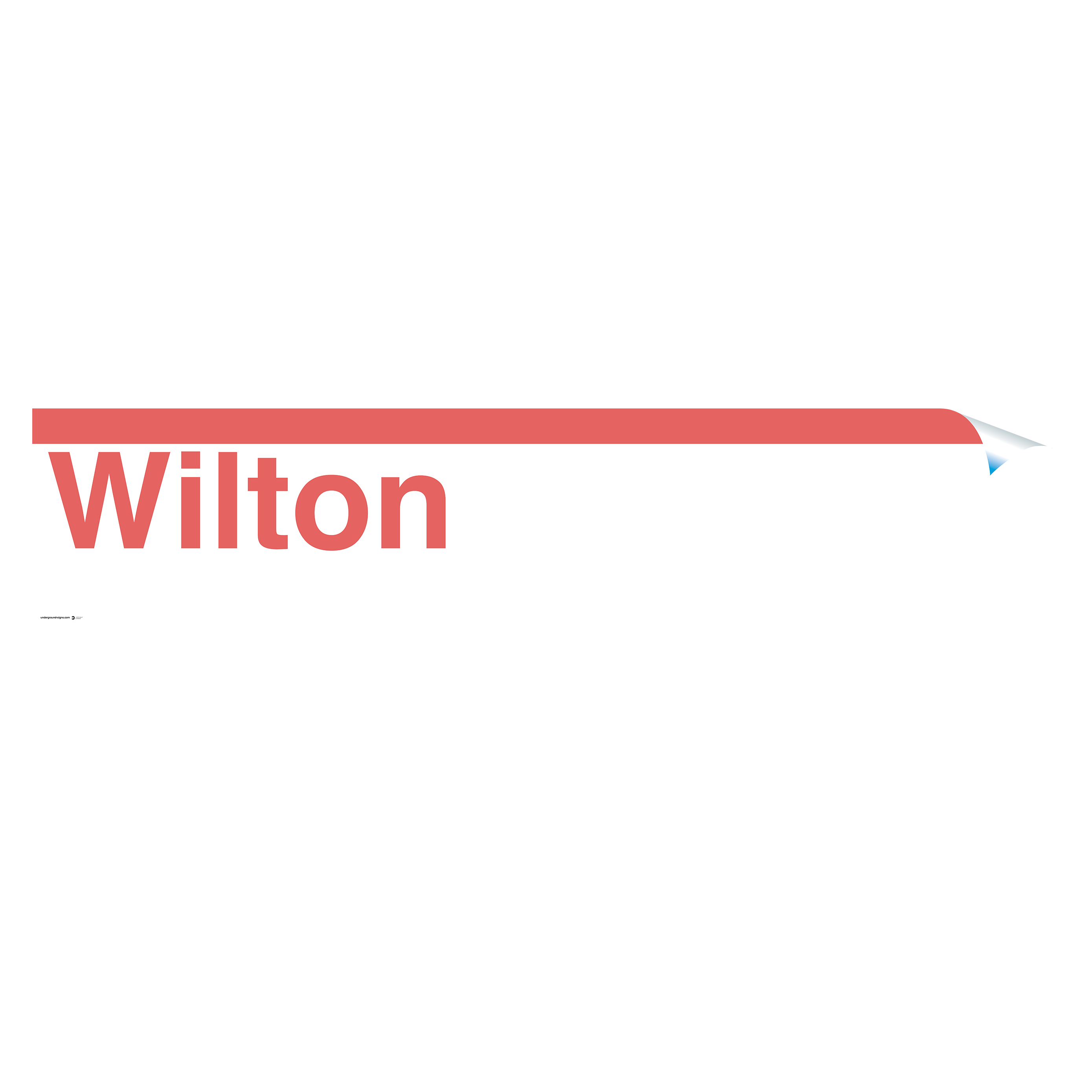 Wilton Sign