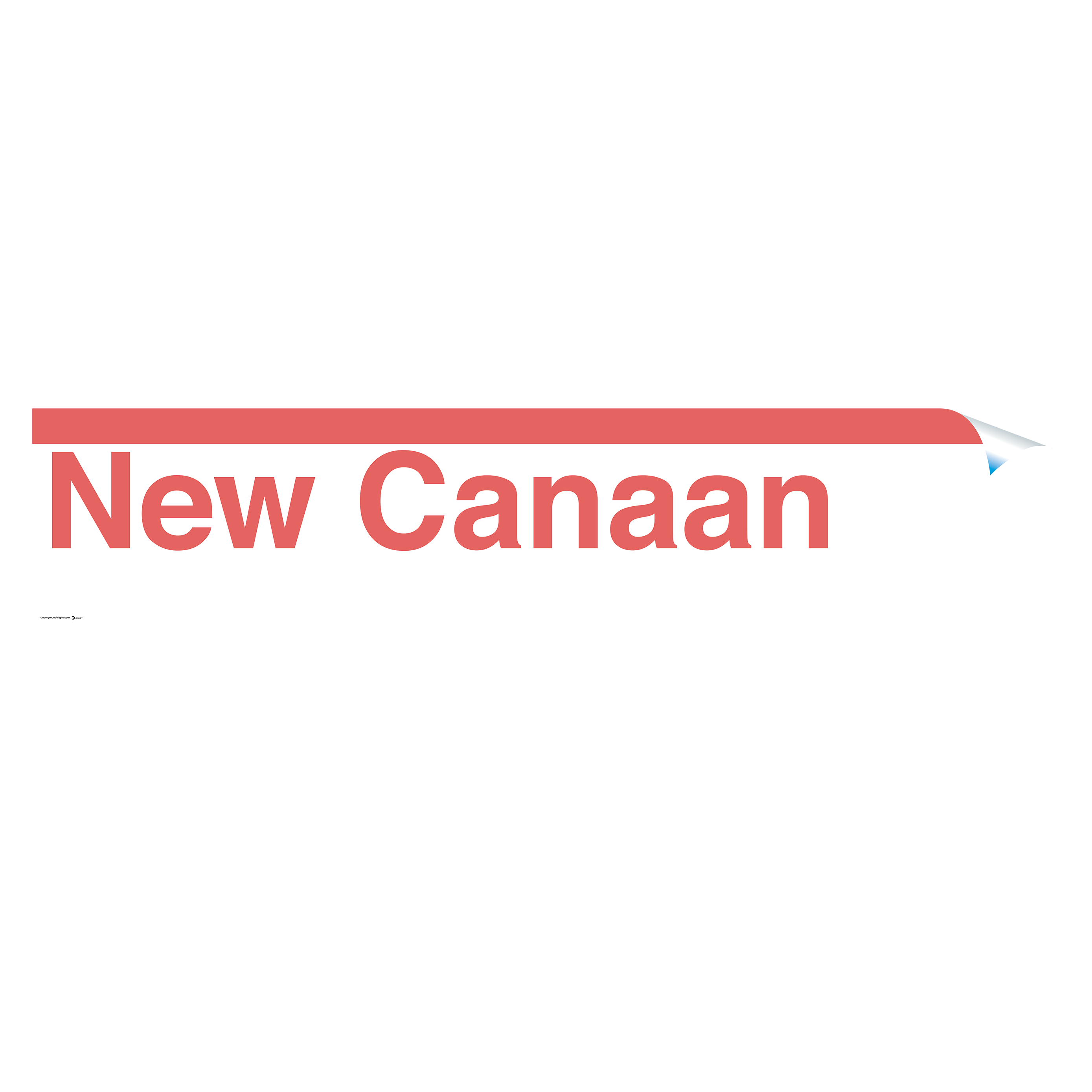 New Canaan Sign