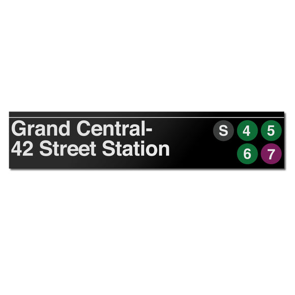 Grand Central / 42 Street Sign
