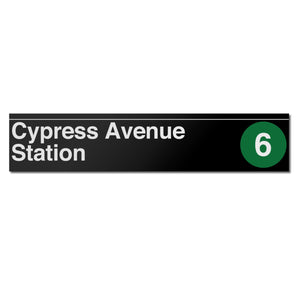 Cypress Avenue Sign