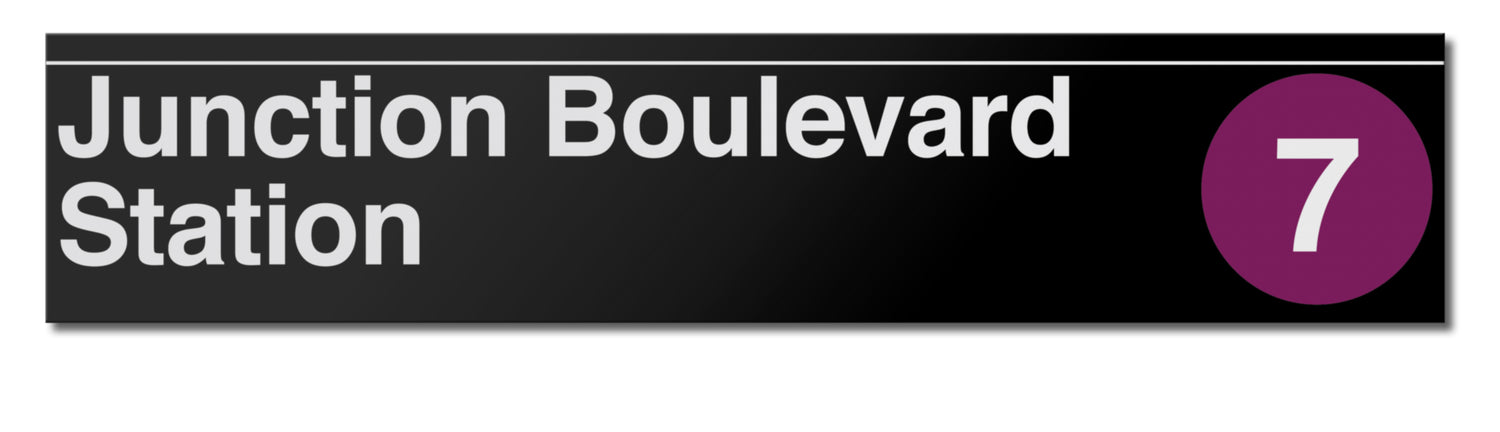 Junction Boulevard Sign