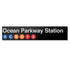 Ocean Pkwy Sign