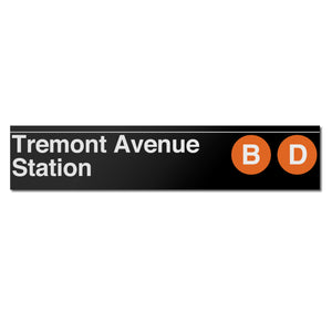Tremont Avenue Sign