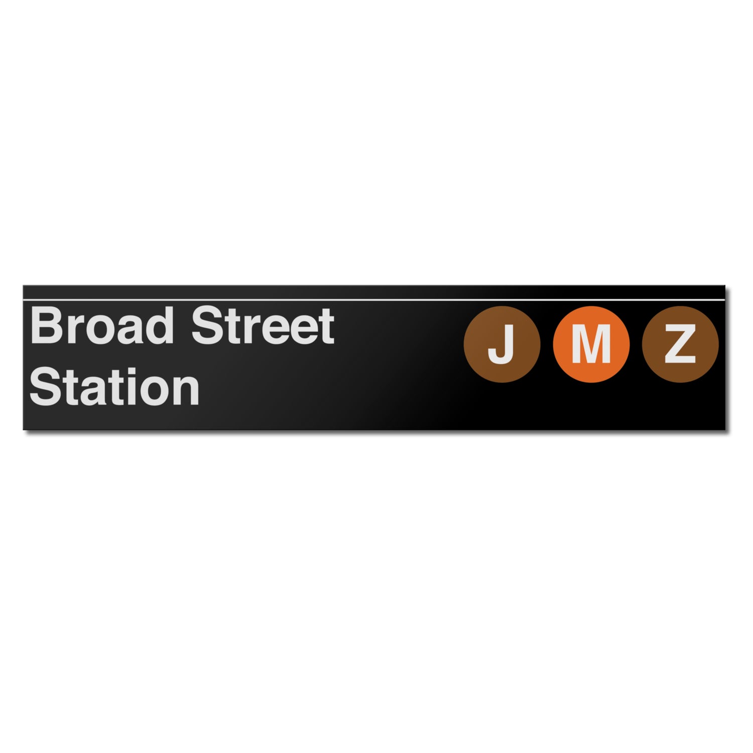 Broad Street Sign