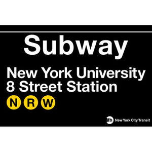 NYU Subway Magnet