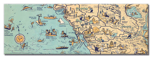 Golden State (San Diego) Long Magnet