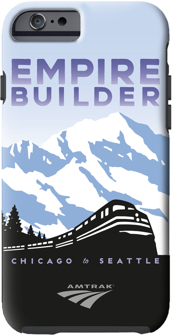 Empire Builder (Chicago to Seattle) iPhone Case
