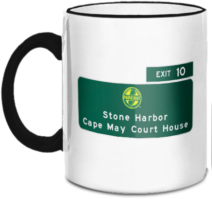 Stone Harbor / Cape May Court House (Exit 10) Mug