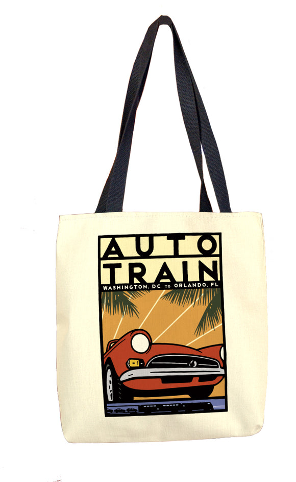 Auto Train (DC to Orlando) Tote Bag