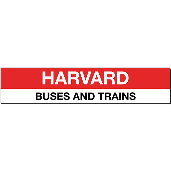 Harvard Sign