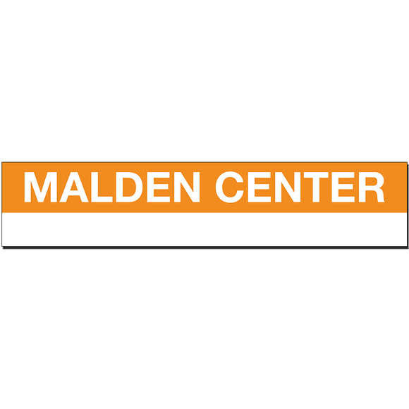 Malden Center Sign