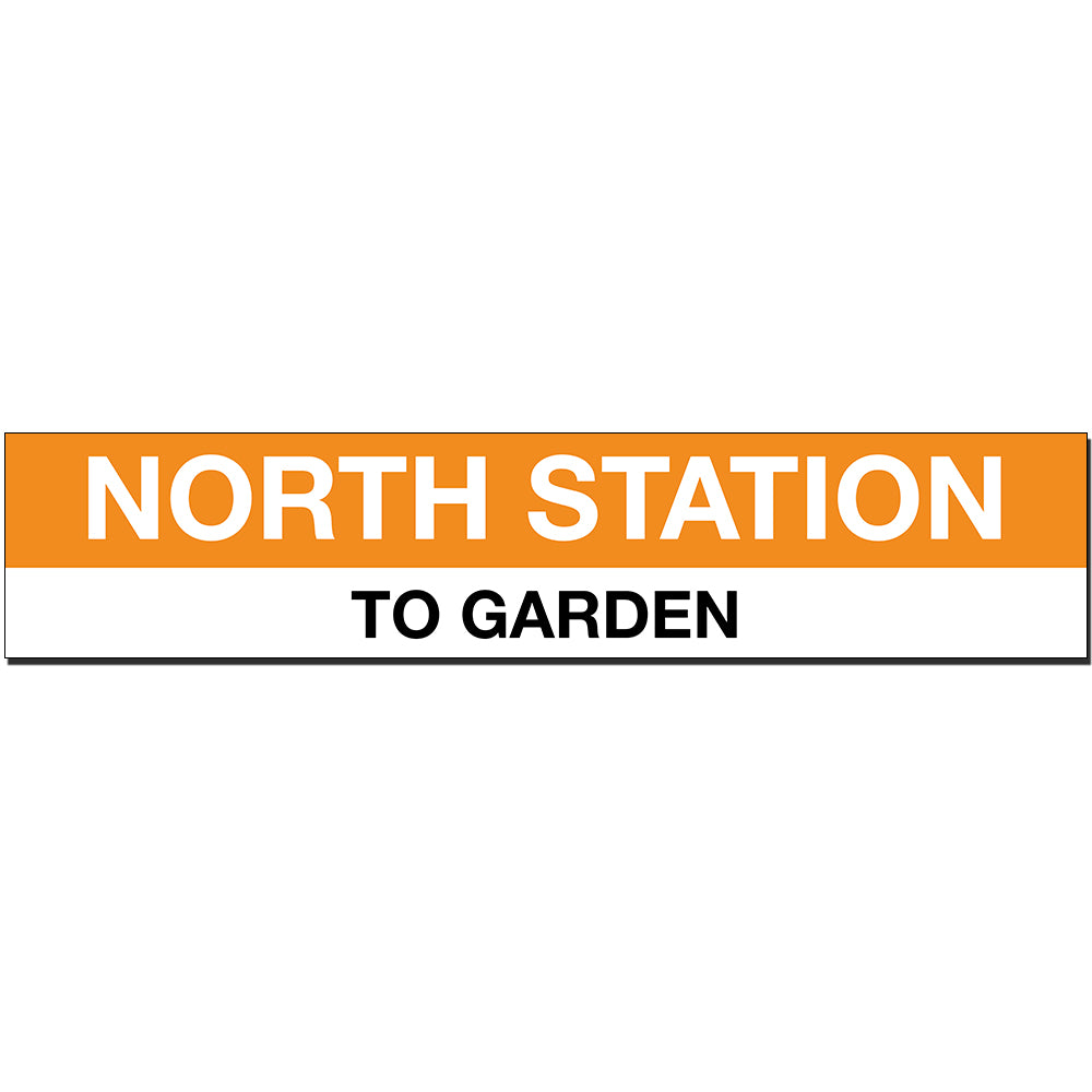 North Station Sign Transit Gifts