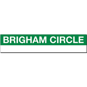 Brigham Circle Sign