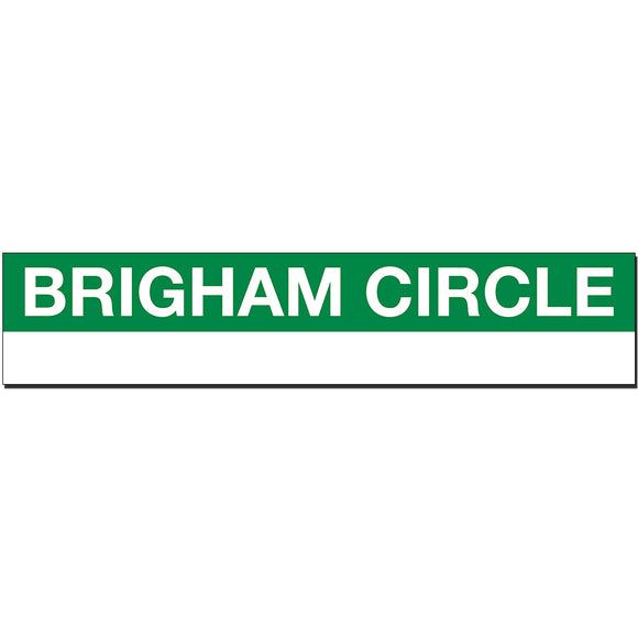 Brigham Circle Sign