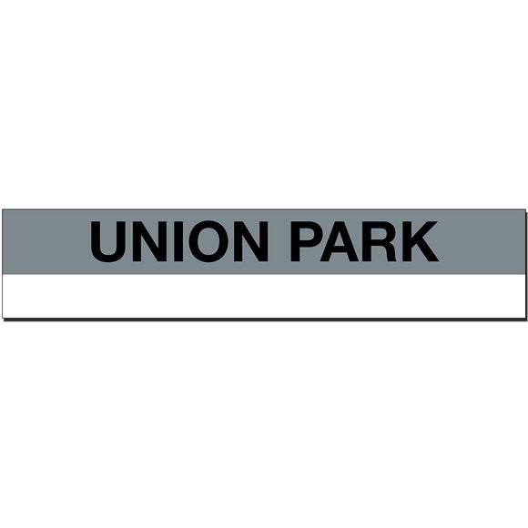Union Park Sign