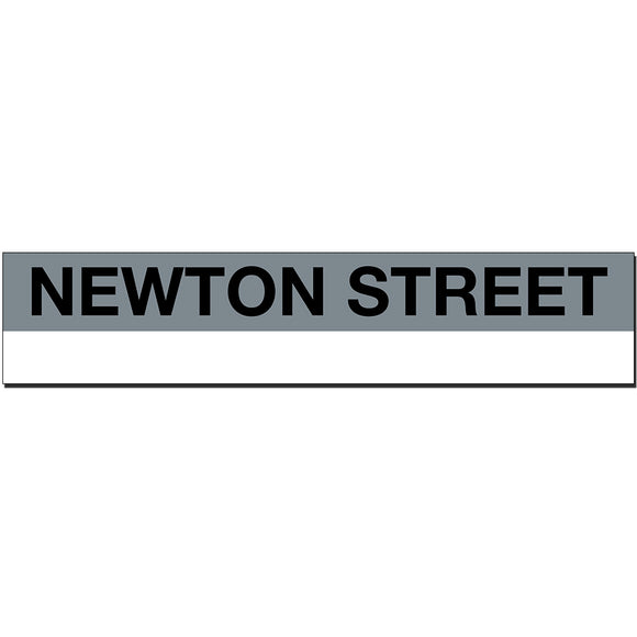 Newton Street Sign