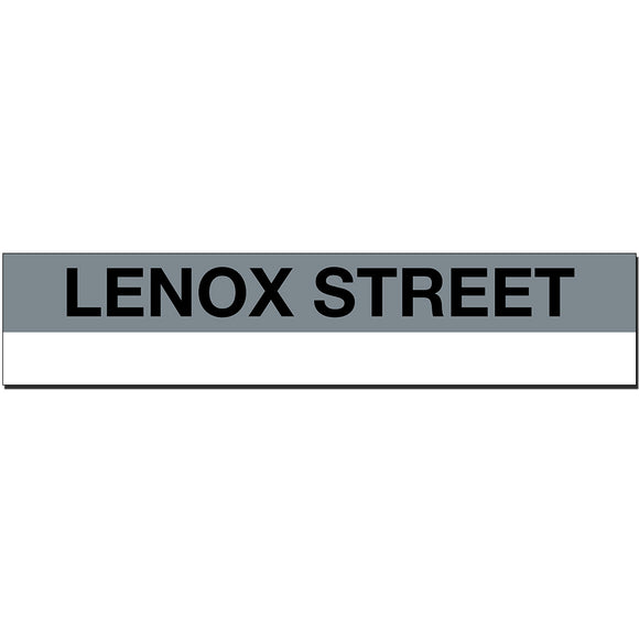 Lenox Street Sign
