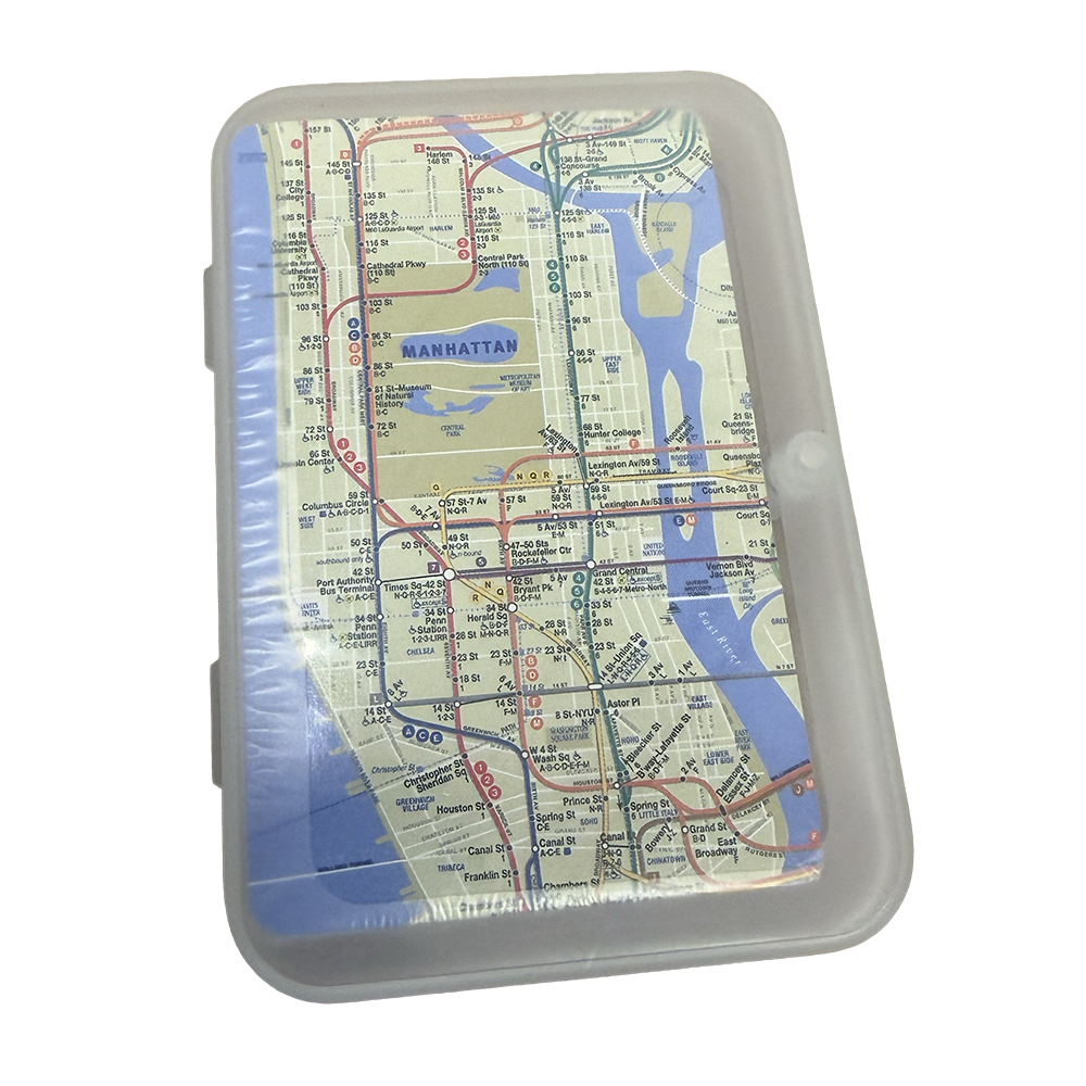 Subway Map Playing Cards