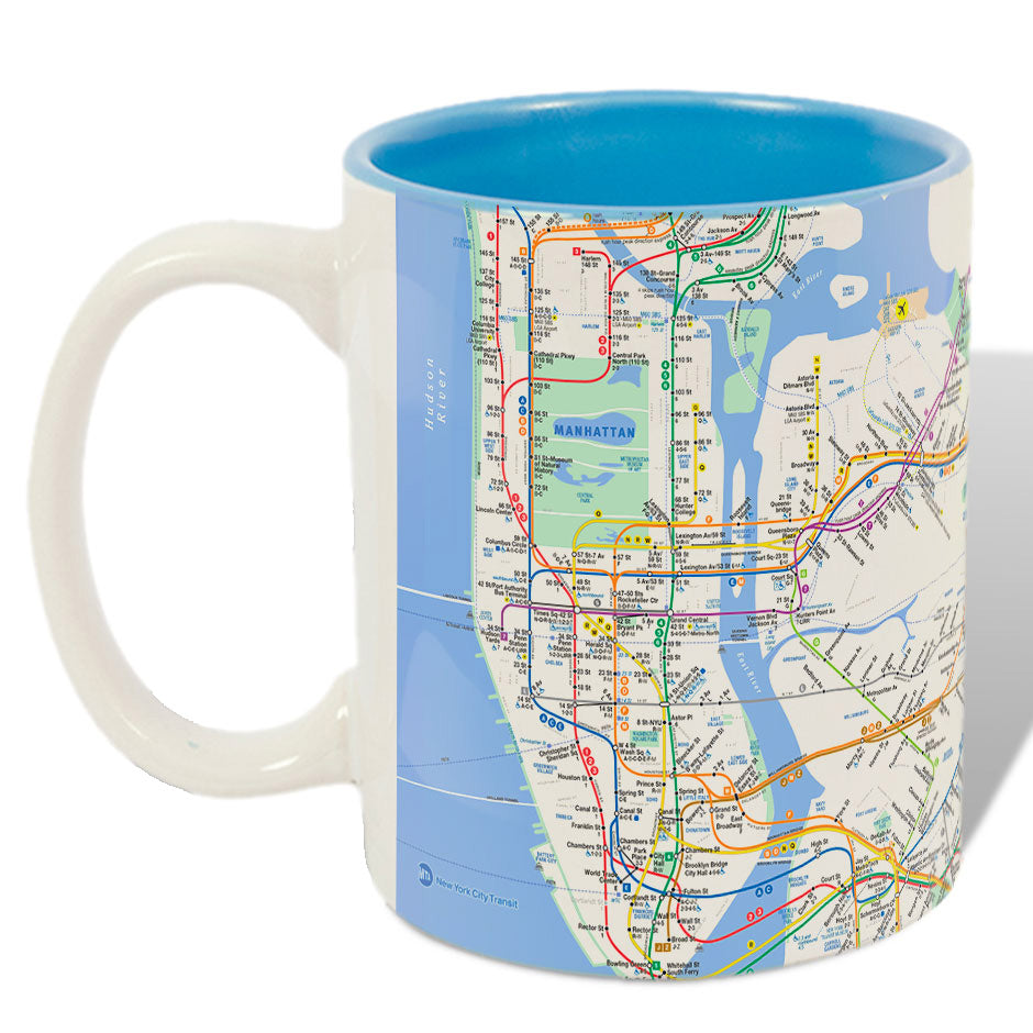 Subway Map Mug