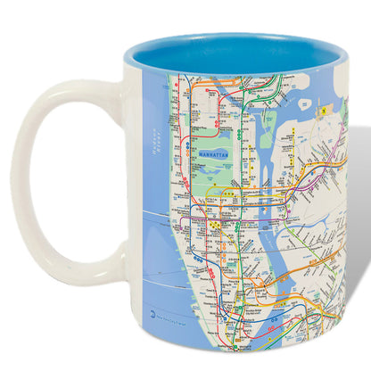 Subway Map Mug