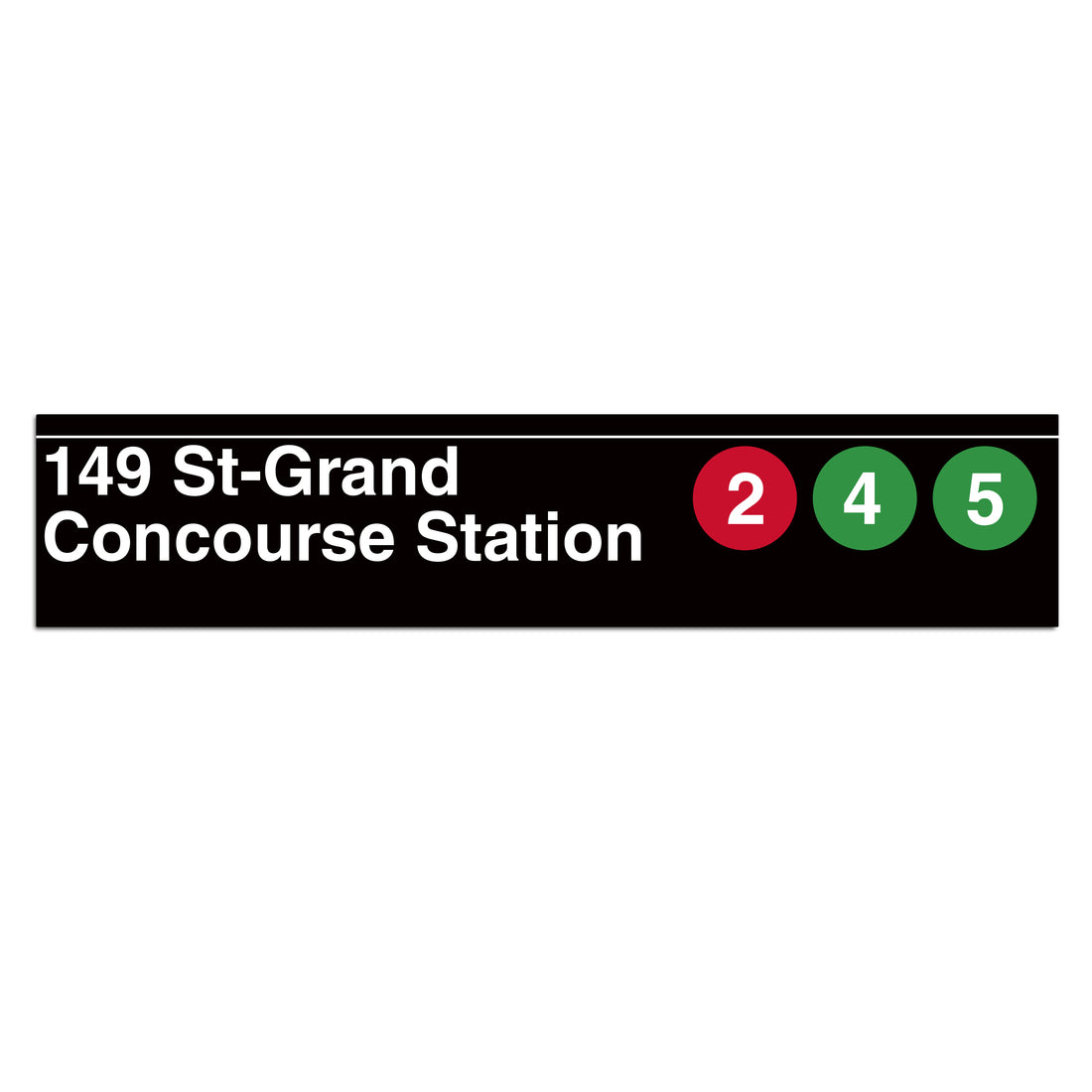 149 Street-Grand Concourse Station  (2 4 5) Sign