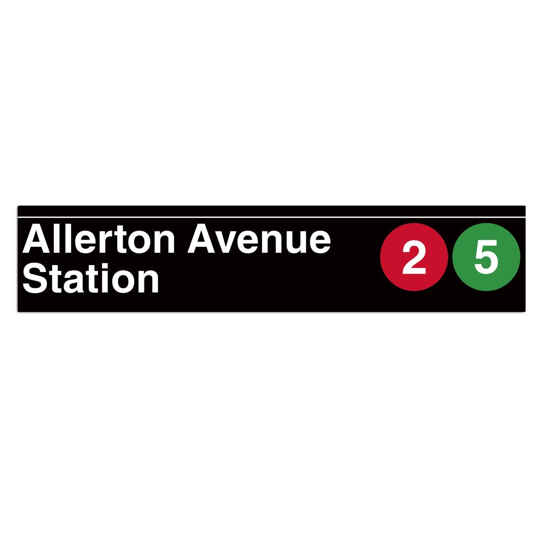 Allerton Avenue (2 5) Sign