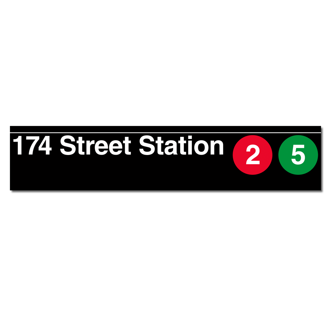 174 Street (2 5) Sign